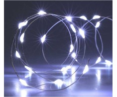 Christmas Decoration BATERIJA VEIKIAMOS LAIDINĖS LEMPOS GIRLANDA 100 LED COLD Baltas