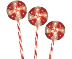 Christmas Decoration Lauko led dekoracijos cukriniai ledinukai