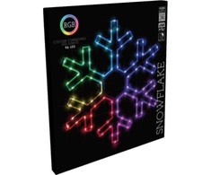 None Elektrinė LED dekoracija SNAIGĖ, 90 LED, RGB, USB, su pultu, 0,6x43x50cm