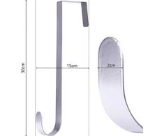 None Hooks AAE328360. 290 mm. metalinis. sidabrinis