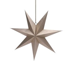 Christmas Gifts Dekoratyvinė žvaigždė 60 cm - Šampano auksinė - Kalėdų ornamentas