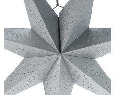 Christmas Gifts Dekoratyvinė Žvaigždė Popierinė 60 cm - Sidabrinė Ornamentas