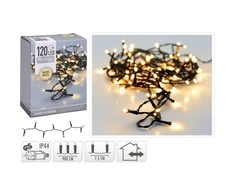 Christmas Gifts Kalėdinės LED lemputės 120 šiltai baltų