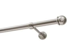 Decastyl VIENAS KARNIZAS FI 19 MM NERŪDIJANČIO PLIENO EFEKTAS 480 CM RUTULYS MAX KOWALSKI