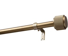 Decastyl Vienas stumdomas karnyzas FI 19 MM OMEGA AUKSINIS 140-220 CM KOWALSKI