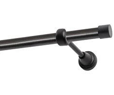 Decastyl Vienos eilės karnizas FI 19 MM Juodas 240 CM LUNA KOWALSKI