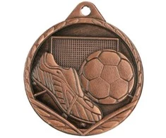 Detal Bronzos plieno medalis - Futbolas