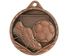 Detal Bronzos plieno medalis - Futbolas