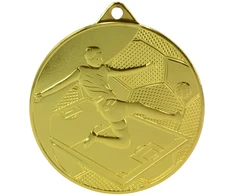 MEDAL Auksinė PIŁKA NOŻNA METALOWY TRYUMF