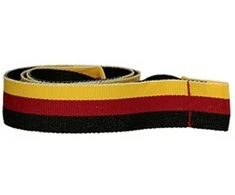 Detal Juosta 20 mm - juoda-raudona-geltona