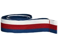Detal Kaspinas 20 mm - mėlyna-raudona-balta
