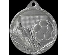 Detal Sidabro plieno medalis - Futbolas