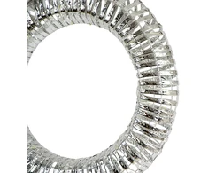 Detal Dekoracja świąteczna Victoria Sport Wianek dekoracyjny opona 30LED 40CM sidabrinė