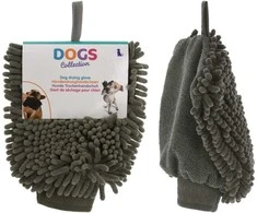 Mondex Dogs Collection KHAKI ŠUNŲ VALYMO PIRŠTINĖ KURTAIS