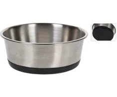 Pets Collection dubenėlis plieno na karmę šuniui kota antypoślizgowa indas na wodę 14 cm 700 ml