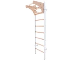 Medinė-metalinė gimnastikos kopėtėlė BenchK 211W