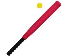 Eddy Toys Jaunimo beisbolo lazda 54 cm raudona