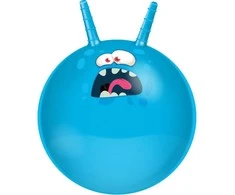 Eddy Toys Mėlynas šokinėjimo kamuolys su rankenomis 45cm