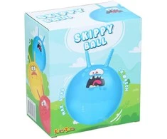 Eddy Toys Mėlynas šokinėjimo kamuolys su rankenomis 45cm