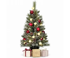 Edelman Choinka dekoracyjna Kaprun w donicy 20LED su bombkami wys: 90CM