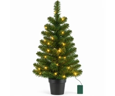 Edelman Choinka dekoracyjna NORTON w donicy 30LED wys: 90CM