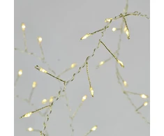 Dekoracja świąteczna Edelman Drzewko dekoracyjne 240LED 180CM Baltas