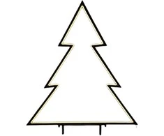 Edelman Neoninė eglutė su LED šviesomis 53x75 cm