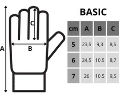 Vartininko pirštinės Enero Basic dydis 6