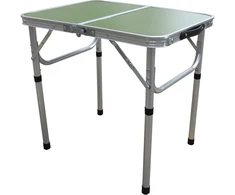 Enero Camp Sulankstomas turistinis stalas 60x45x25/56 cm, žalias