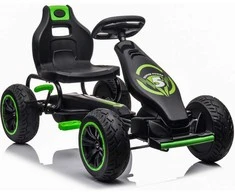 Enero Toys Sportinis gokartas vaikams G18, juodas-žalias