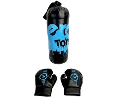 Enero Toys Vaikiškas bokso rinkinys su maišu ir pirštinėmis
