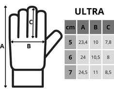 Vartų sargų pirštinės Enero Ultra R.6