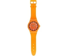 Miloo Home Sieninis laikrodis, 92 cm, oranžinis