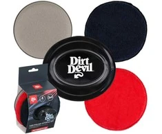 Dirt Devil automobilio poliravimo kempinės rinkinys 3 vnt 12,5 cm