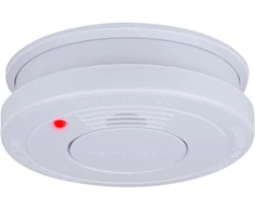 DŪMŲ JUTIKLIS PRIEŠGAISRINIS SIGNALIZATORIUS 85dB 9V BATERIJA GRUNDIG 430843