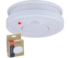 DŪMŲ JUTIKLIS PRIEŠGAISRINIS SIGNALIZATORIUS 85dB 9V BATERIJA GRUNDIG 430843