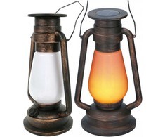 Grundig retro saulės lempa „Šokančios liepsnos“ 54 SMD LED