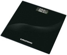 GRUNDIG JUODO STIKLO VONIOS KAMBARIO SVARSTYKLĖS