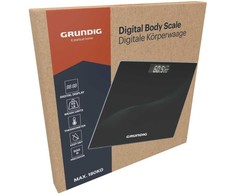 GRUNDIG JUODO STIKLO VONIOS KAMBARIO SVARSTYKLĖS