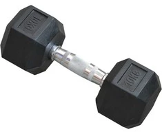 Guminis hantelis 10 kg ENERO FIT