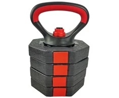 Kompozitinis hantelis kettlebell 2 in 1 EB Fit