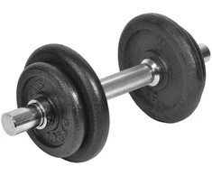 Best Sporting Ketaus hantelis 10 kg, 30 mm