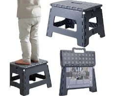 Home &amp; Styling Collection Sulankstoma tvirta neslystanti kėdė pilka