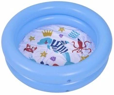 Jilong VAIKIŠKAS BASEINAS 2 ŽIEDŲ 76x20CM MĖLYNAS 57157 662093
