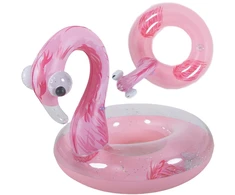Jilong PLAUSTAS PLŪDURIAVIMUI 76x76CM FLAMINGAS SU BLIZGUČIAIS 35660 627531