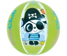 Jilong PRIPUČIAMAS PAPLŪDIMIO KAMUOLYS PANDA 40CM ŽALIAS 53014 667289