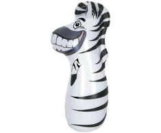 Jilong Pripučiamas bokso maišas Zebra