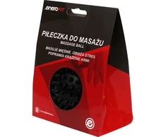 Enero Masažinis kamuoliukas 7 cm juodas