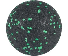 Masažo kamuoliukas Enero Fit EPP, 8 cm, juodas