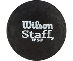Wilson Staff skvošo kamuoliukai Geltona Dot, 2 vnt., WRT617800 (vienas dydis)
